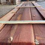 Ca. 37x Massaranduba damwand-/ paardenboxprofiel, 28x195mm, lengte 400